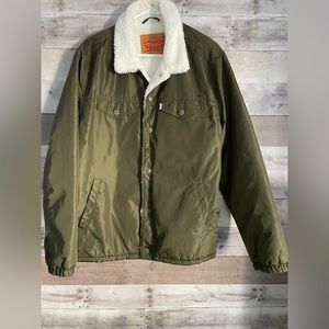 Levi fleece lined jacket
